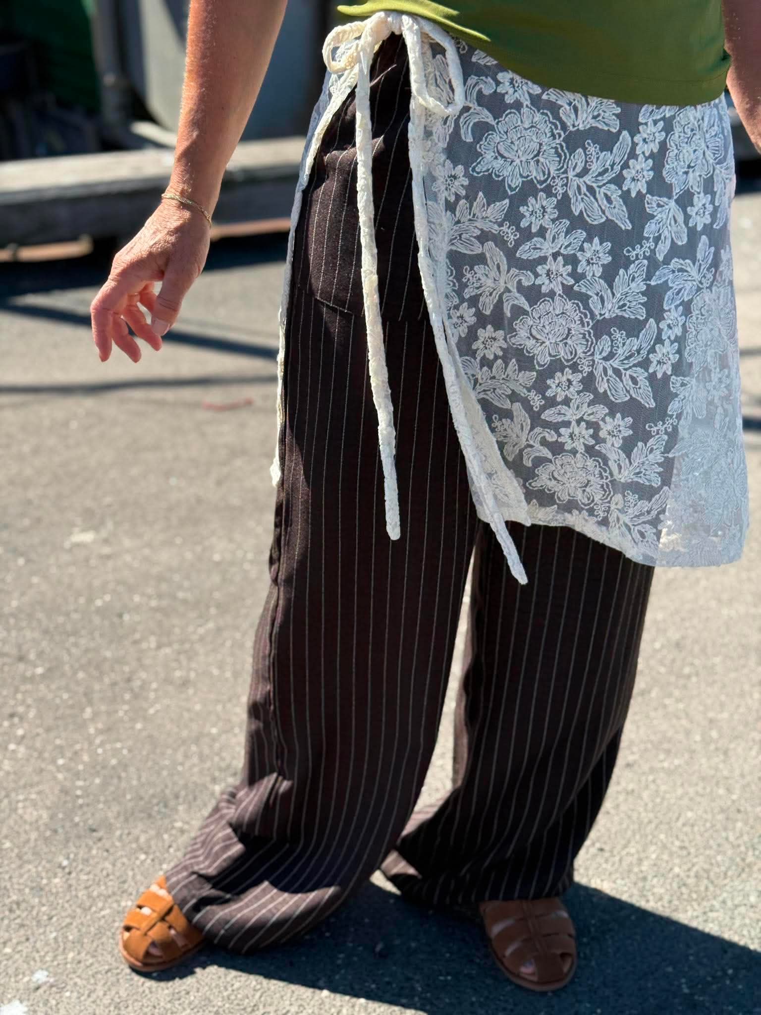 PCJOVA Midi Skirt - Coconut Milk